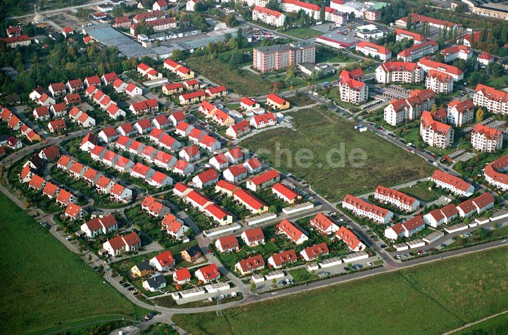 Luftaufnahme Markranstädt / Sachsen - Wohnpark in Markranstädt am Kulkwitzer See