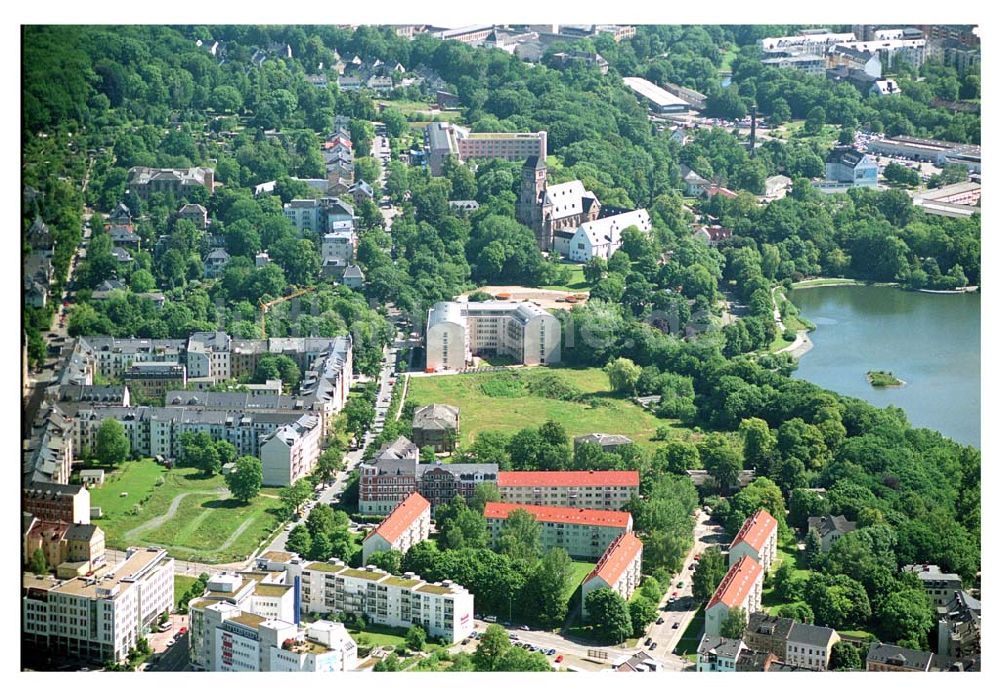 Luftaufnahme Chemnitz - Wohnpark am Schloßteich