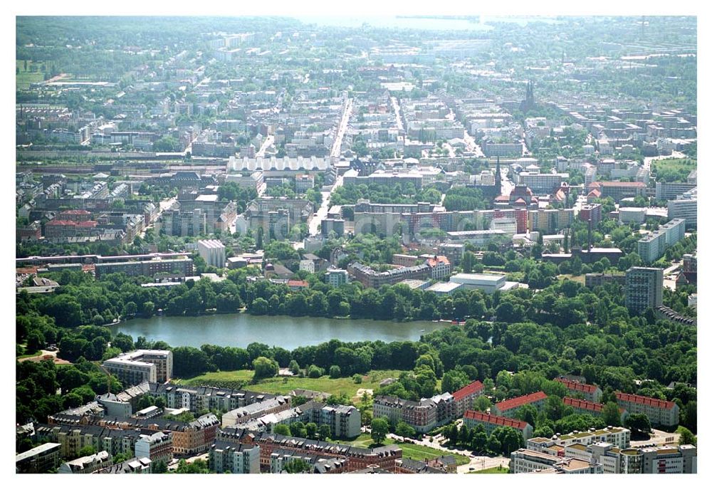 Chemnitz von oben - Wohnpark am Schloßteich