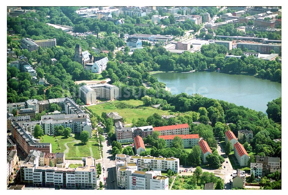 Luftbild Chemnitz - Wohnpark am Schloßteich