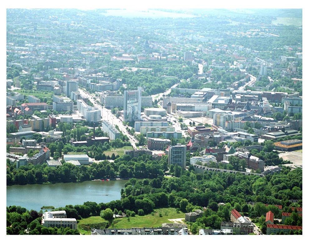 Luftaufnahme Chemnitz - Wohnpark am Schloßteich