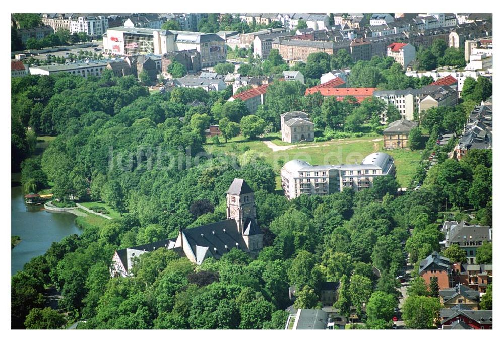 Luftaufnahme Chemnitz - Wohnpark am Schloßteich