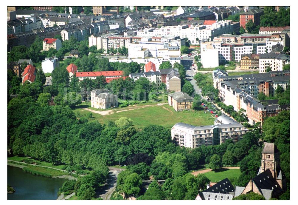 Luftaufnahme Chemnitz - Wohnpark am Schloßteich