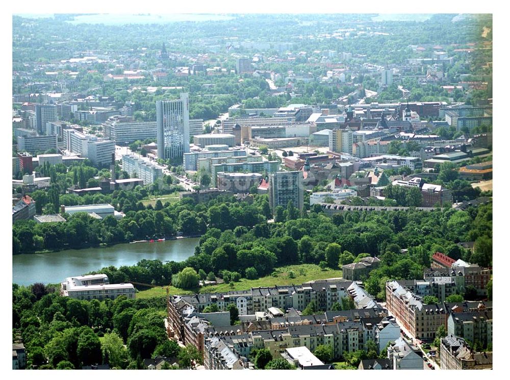 Luftaufnahme Chemnitz - Wohnpark am Schloßteich