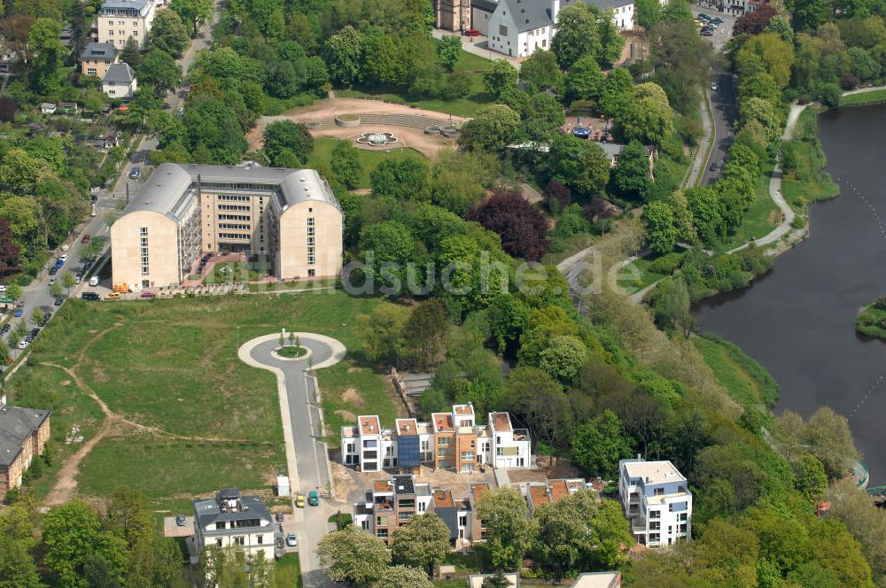 Luftbild Chemnitz - Wohnpark Am Schloßteich in Chemnitz / Sachsen