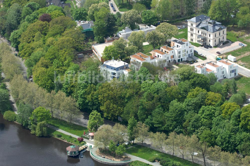 Luftaufnahme Chemnitz - Wohnpark Am Schloßteich in Chemnitz / Sachsen