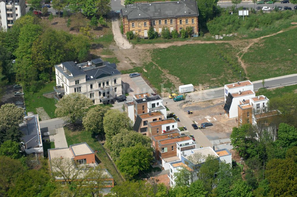 Luftbild Chemnitz - Wohnpark Am Schloßteich in Chemnitz / Sachsen