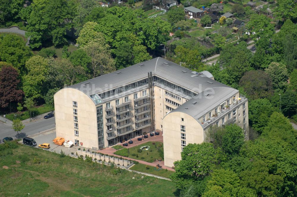 Chemnitz von oben - Wohnpark Am Schloßteich in Chemnitz / Sachsen