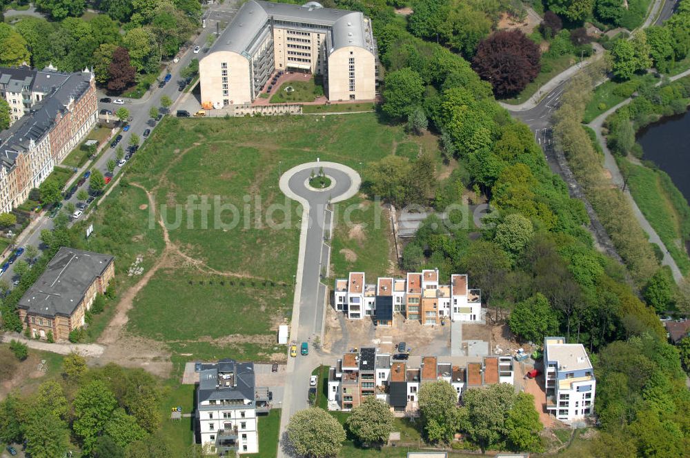 Luftaufnahme Chemnitz - Wohnpark Am Schloßteich in Chemnitz / Sachsen