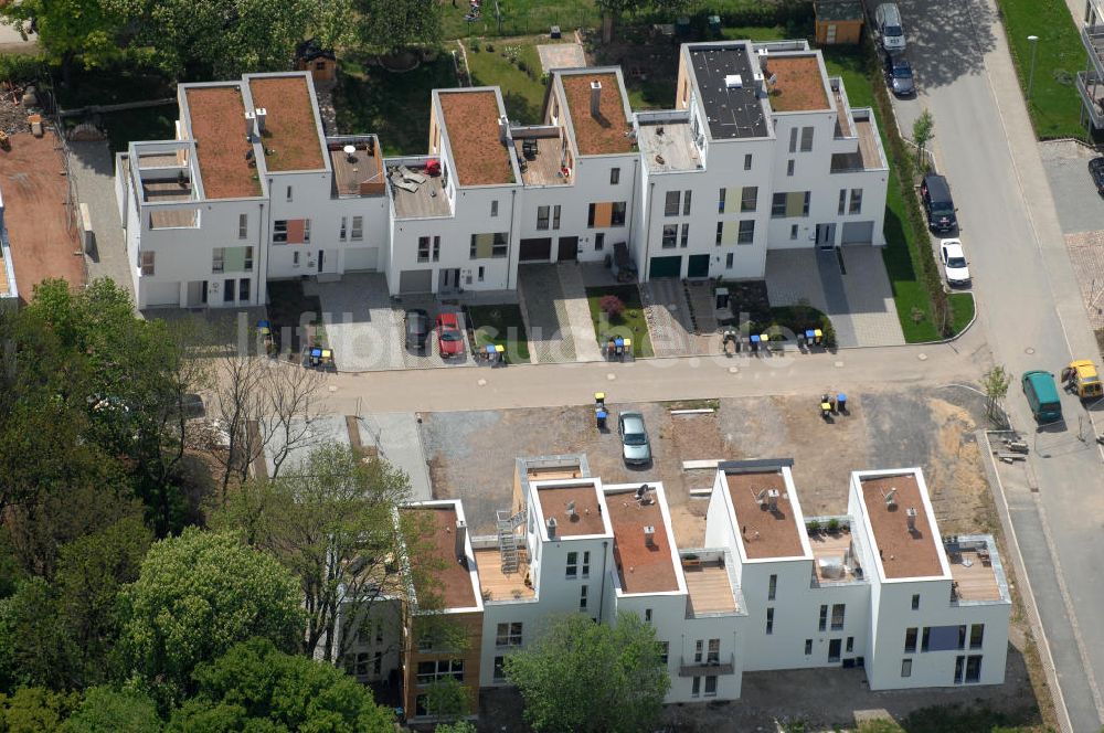 Chemnitz von oben - Wohnpark Am Schloßteich in Chemnitz / Sachsen