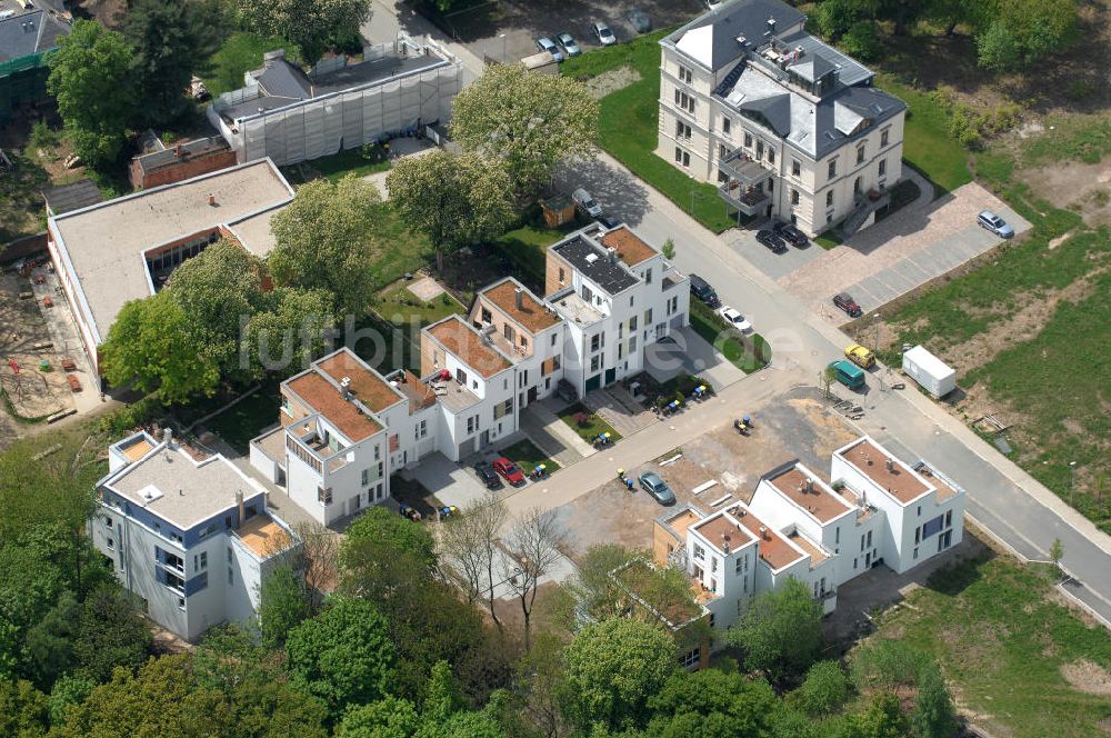 Luftbild Chemnitz - Wohnpark Am Schloßteich in Chemnitz / Sachsen