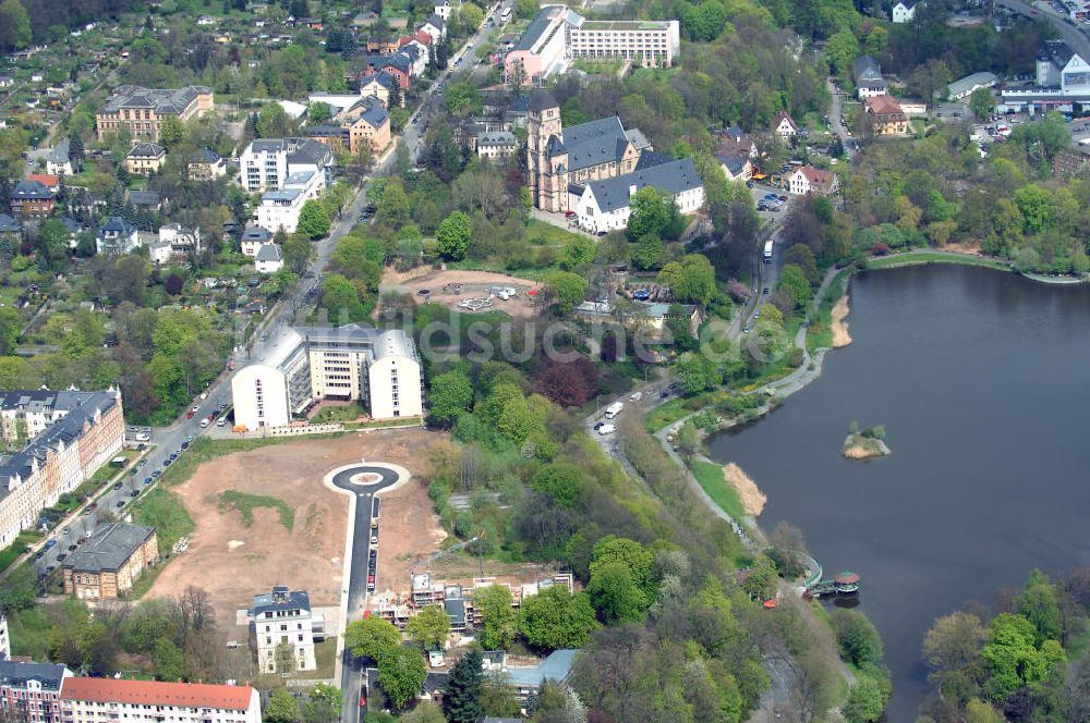 Luftaufnahme Chemnitz - Wohnparks Am Schloßteich in Chemnitz