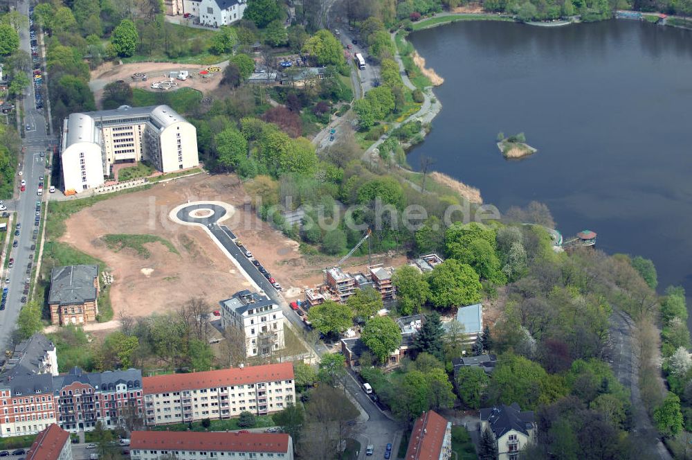 Chemnitz von oben - Wohnparks Am Schloßteich in Chemnitz