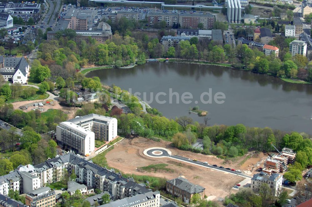 Luftbild Chemnitz - Wohnparks Am Schloßteich in Chemnitz