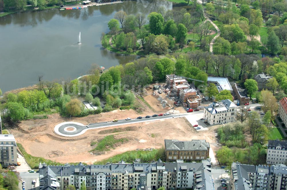 Luftaufnahme Chemnitz - Wohnparks Am Schloßteich in Chemnitz