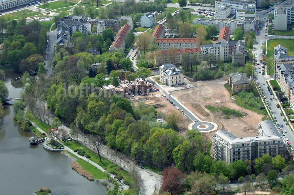 Luftaufnahme Chemnitz - Wohnparks Am Schloßteich in Chemnitz