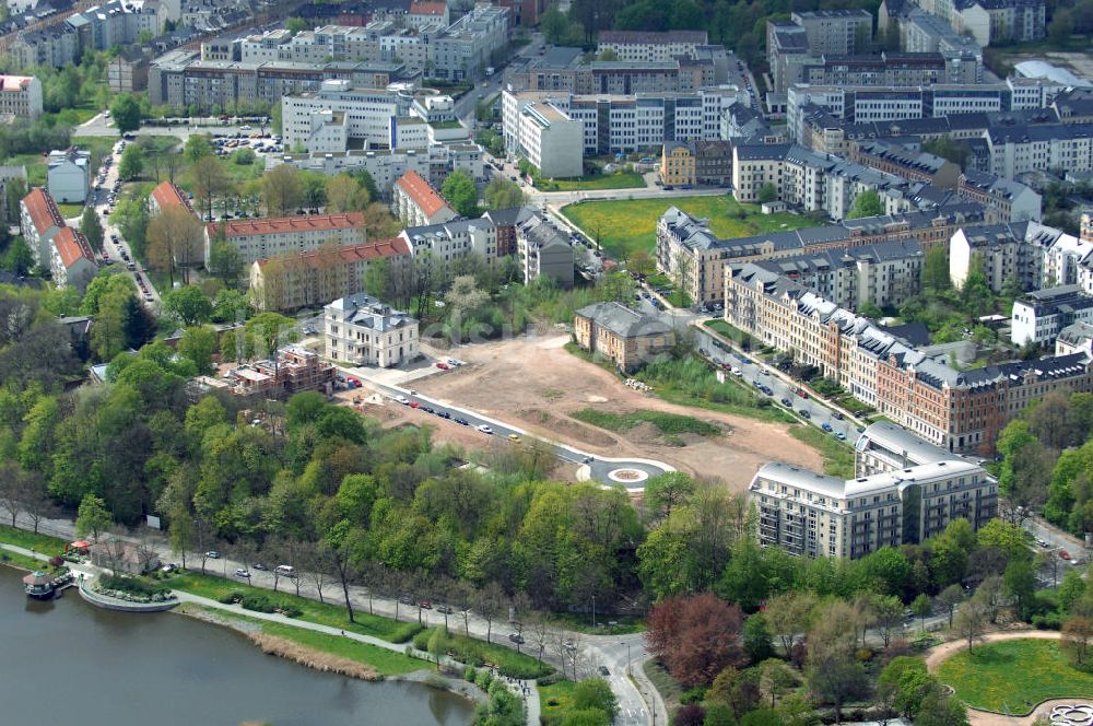 Luftbild Chemnitz - Wohnparks Am Schloßteich in Chemnitz