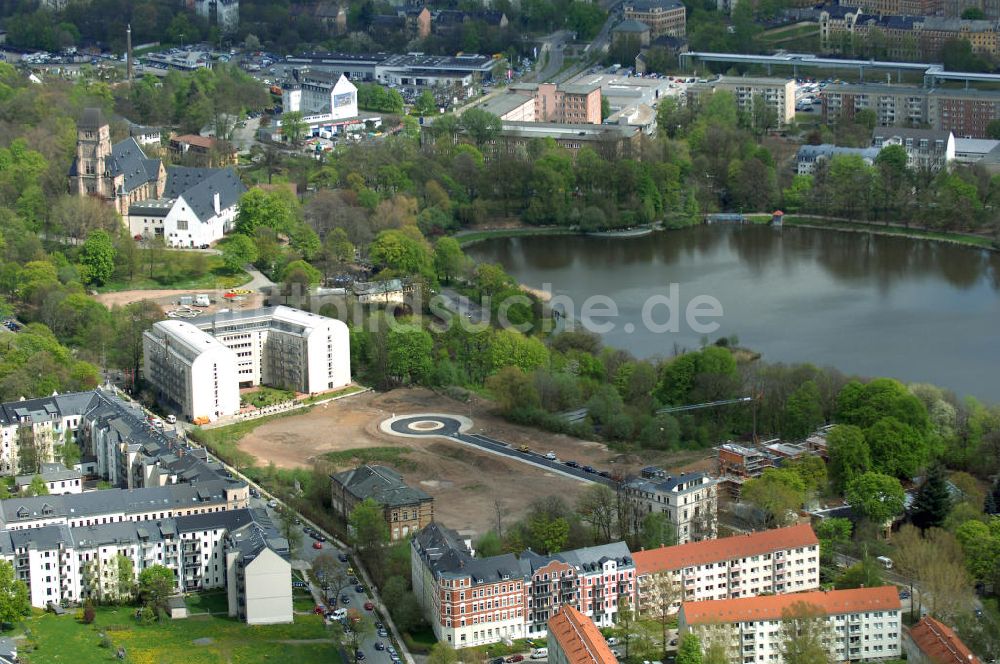 Luftbild Chemnitz - Wohnparks Am Schloßteich in Chemnitz