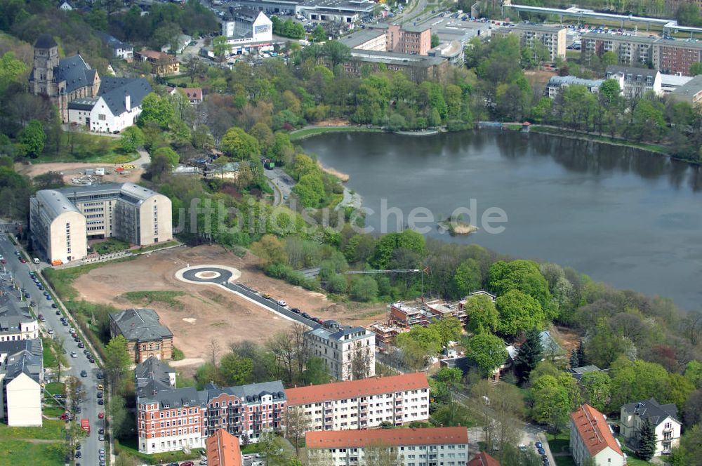 Luftaufnahme Chemnitz - Wohnparks Am Schloßteich in Chemnitz