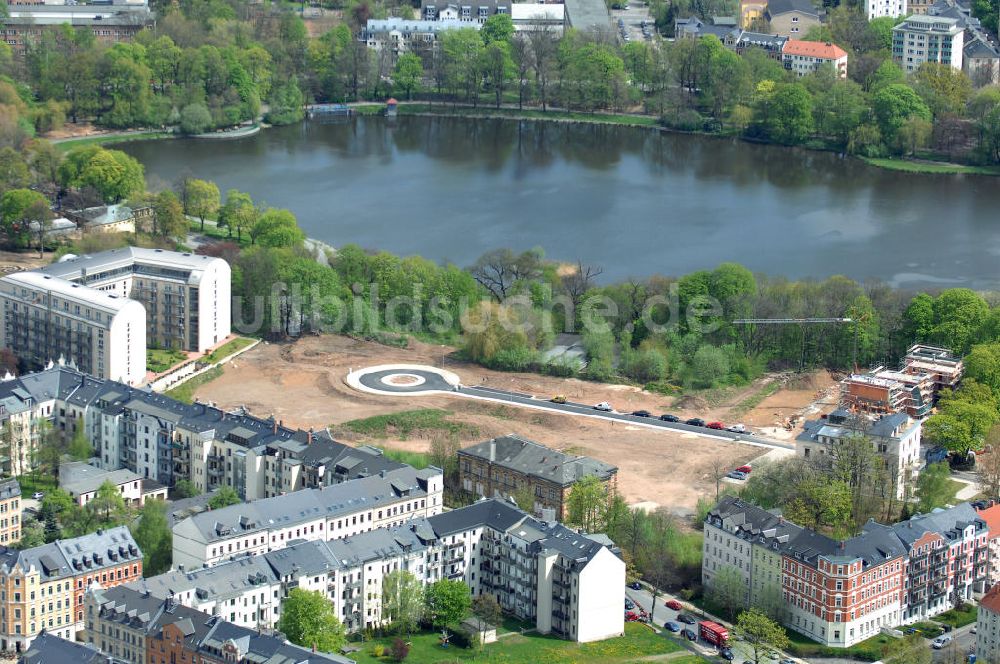 Luftbild Chemnitz - Wohnparks Am Schloßteich in Chemnitz