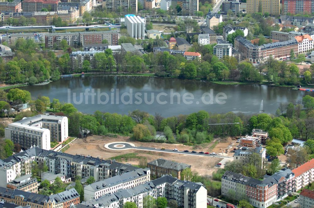 Luftaufnahme Chemnitz - Wohnparks Am Schloßteich in Chemnitz