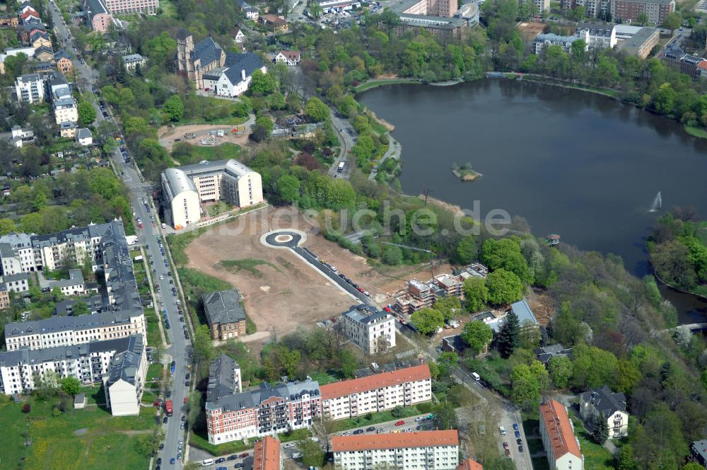 Luftbild Chemnitz - Wohnparks Am Schloßteich in Chemnitz