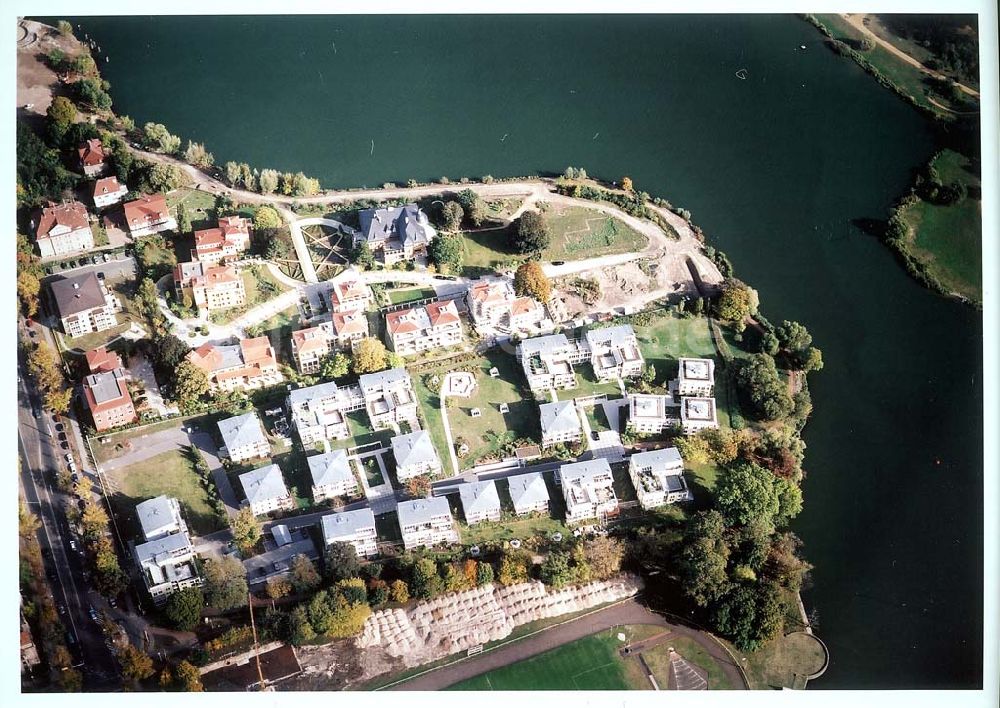 Potsdam / BRB von oben - Wohnsiedlung der Bayerischen Hausbau am Glienicker Horn in Potsdam.