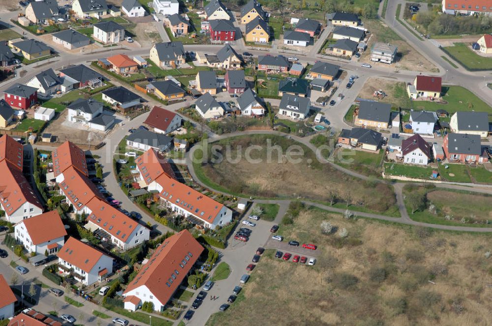 Luftbild Magdeburg - Wohnsiedlung Am Birnengarten in Magdeburg-Ottersleben