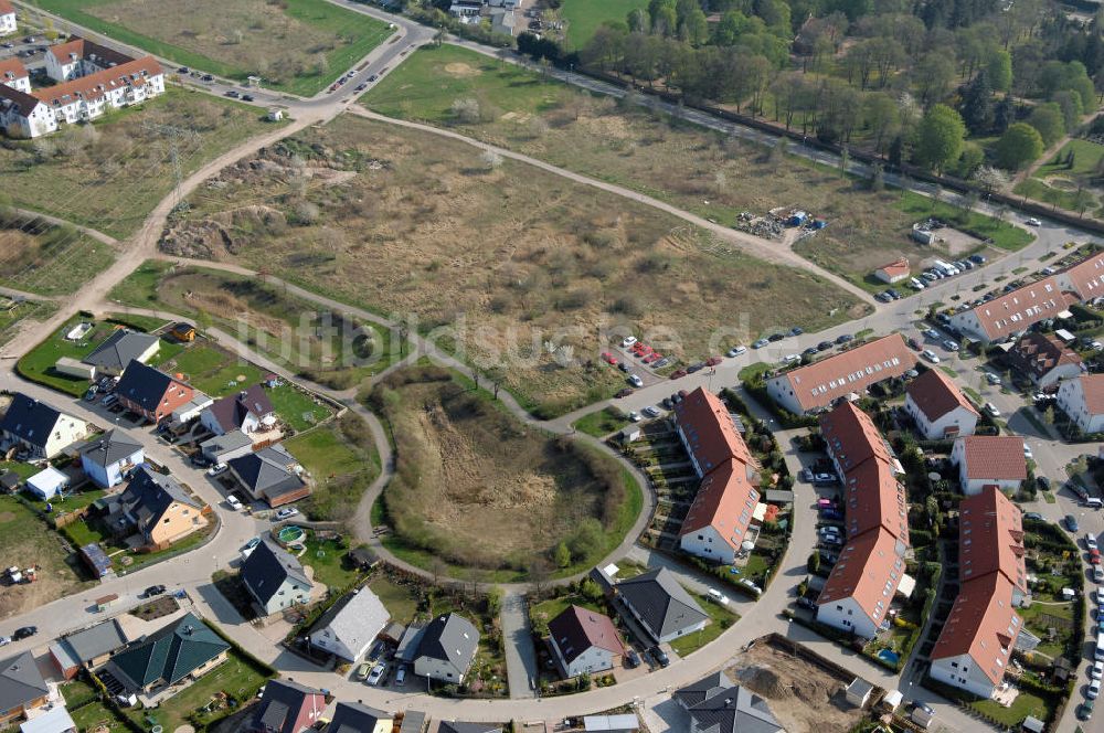 Luftbild Magdeburg - Wohnsiedlung Am Birnengarten in Magdeburg-Ottersleben