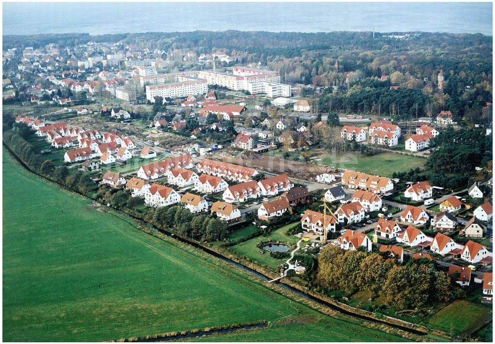 Luftaufnahme Seeheilbad Graal-Müritz / Mecklenburg - Vorpommern - Wohnsiedlung der HAWO GmbH im Seeheilbad Graal-Müritz in Mecklenburg - Vorpommern.