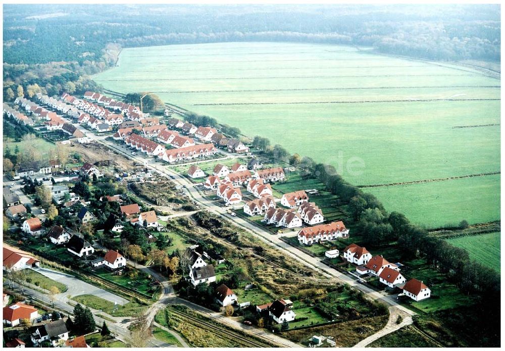 Seeheilbad Graal-Müritz / Mecklenburg - Vorpommern von oben - Wohnsiedlung der HAWO GmbH im Seeheilbad Graal-Müritz in Mecklenburg - Vorpommern.