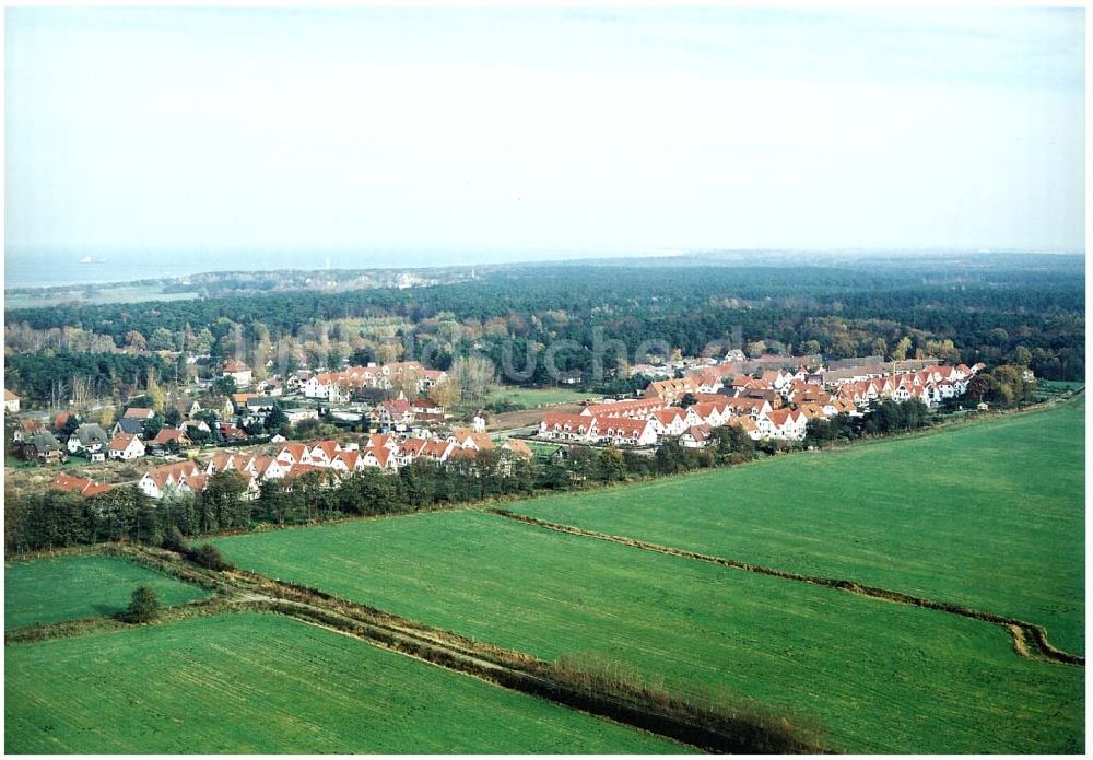 Seeheilbad Graal-Müritz / Mecklenburg - Vorpommern von oben - Wohnsiedlung der HAWO GmbH im Seeheilbad Graal-Müritz in Mecklenburg - Vorpommern.