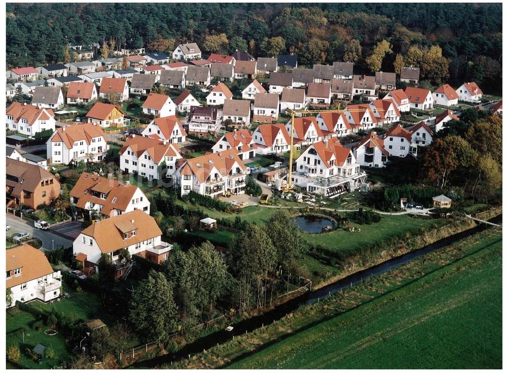 Seeheilbad Graal-Müritz / Mecklenburg - Vorpommern von oben - Wohnsiedlung der HAWO GmbH im Seeheilbad Graal-Müritz in Mecklenburg - Vorpommern.