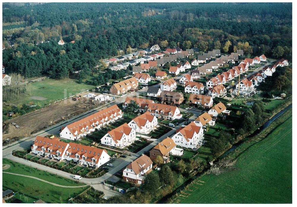 Seeheilbad Graal-Müritz / Mecklenburg - Vorpommern aus der Vogelperspektive: Wohnsiedlung der HAWO GmbH im Seeheilbad Graal-Müritz in Mecklenburg - Vorpommern.