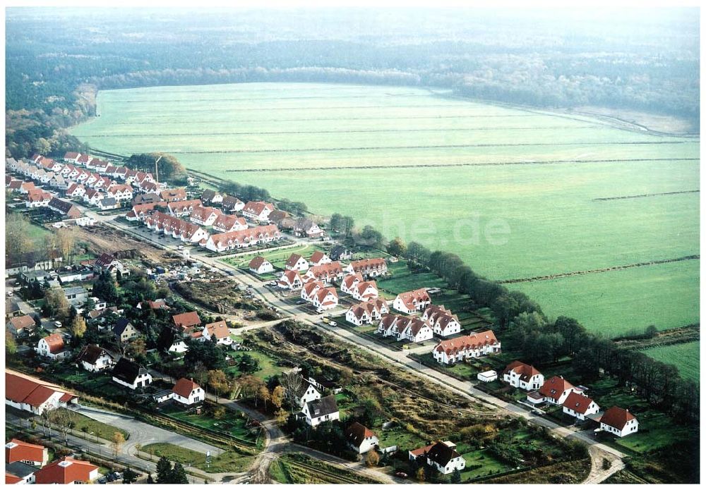 Luftaufnahme Seeheilbad Graal-Müritz / Mecklenburg - Vorpommern - Wohnsiedlung der HAWO GmbH im Seeheilbad Graal-Müritz in Mecklenburg - Vorpommern.