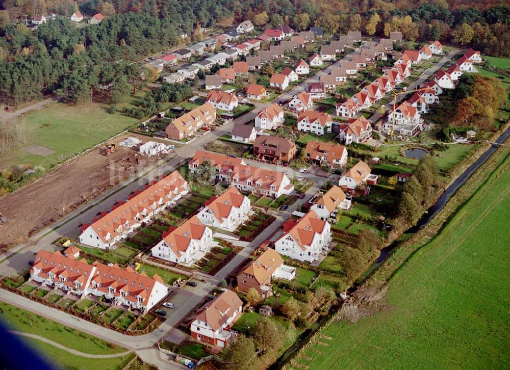 Seeheilbad Graal-Müritz / Mecklenburg - Vorpommern aus der Vogelperspektive: Wohnsiedlung der HAWO GmbH im Seeheilbad Graal-Müritz in Mecklenburg - Vorpommern.