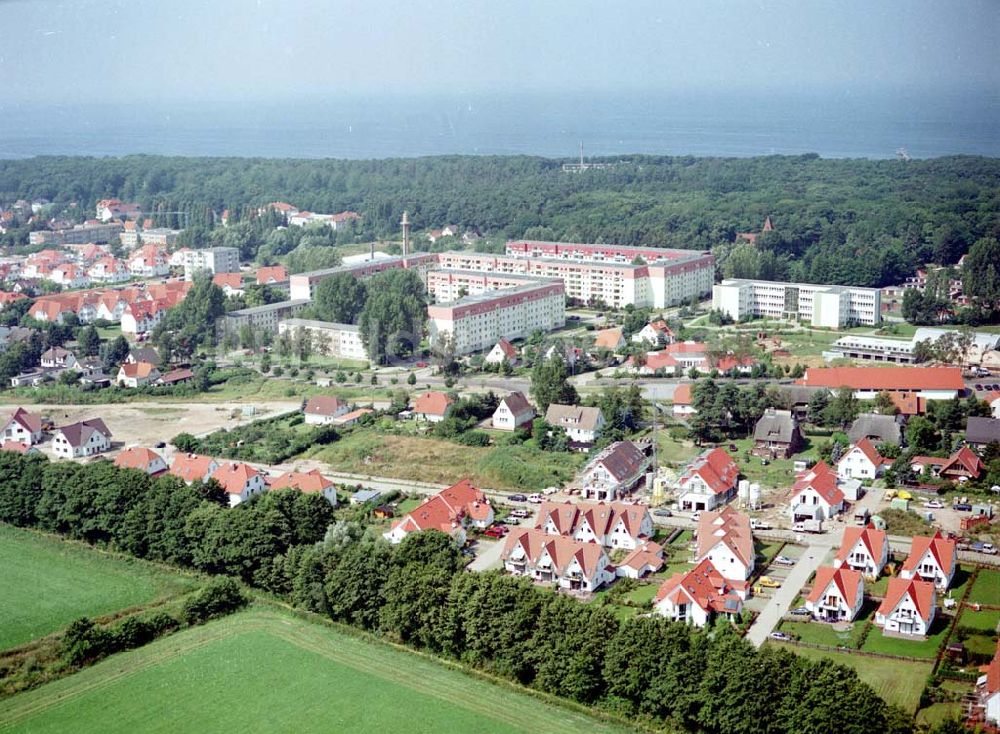 Graal Müritz aus der Vogelperspektive: Wohnsiedlung der HAWO GmbH im Seeheilbad Graal-Müritz in Mecklenburg - Vorpommern.