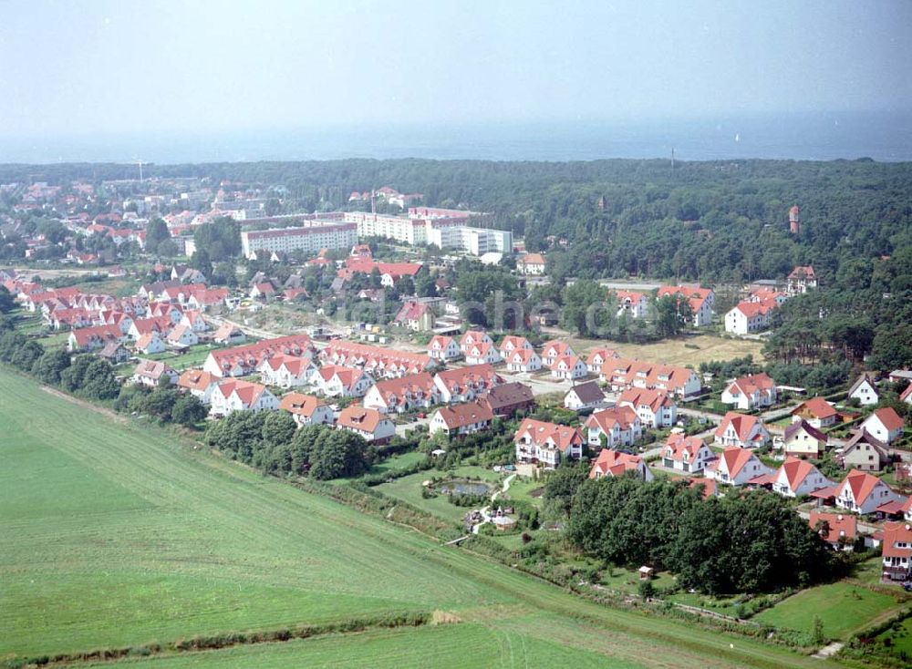 Graal Müritz aus der Vogelperspektive: Wohnsiedlung der HAWO GmbH im Seeheilbad Graal-Müritz in Mecklenburg - Vorpommern.