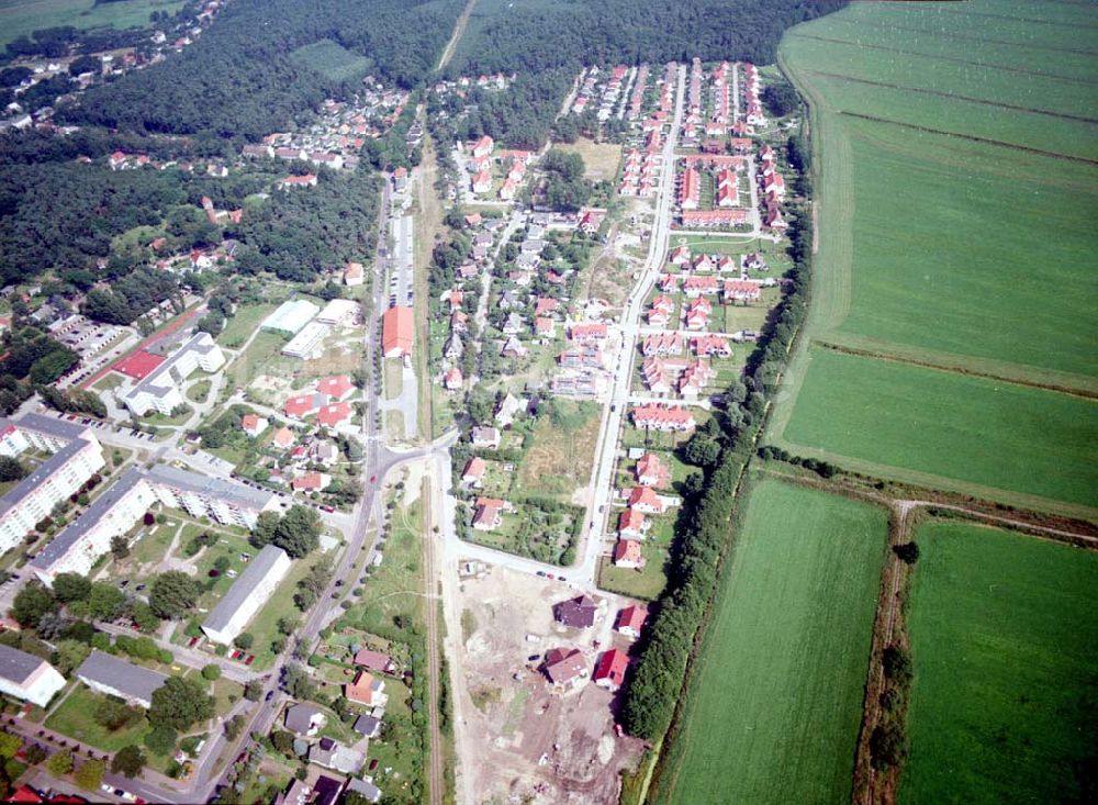 Luftaufnahme Graal Müritz - Wohnsiedlung der HAWO GmbH im Seeheilbad Graal-Müritz in Mecklenburg - Vorpommern.