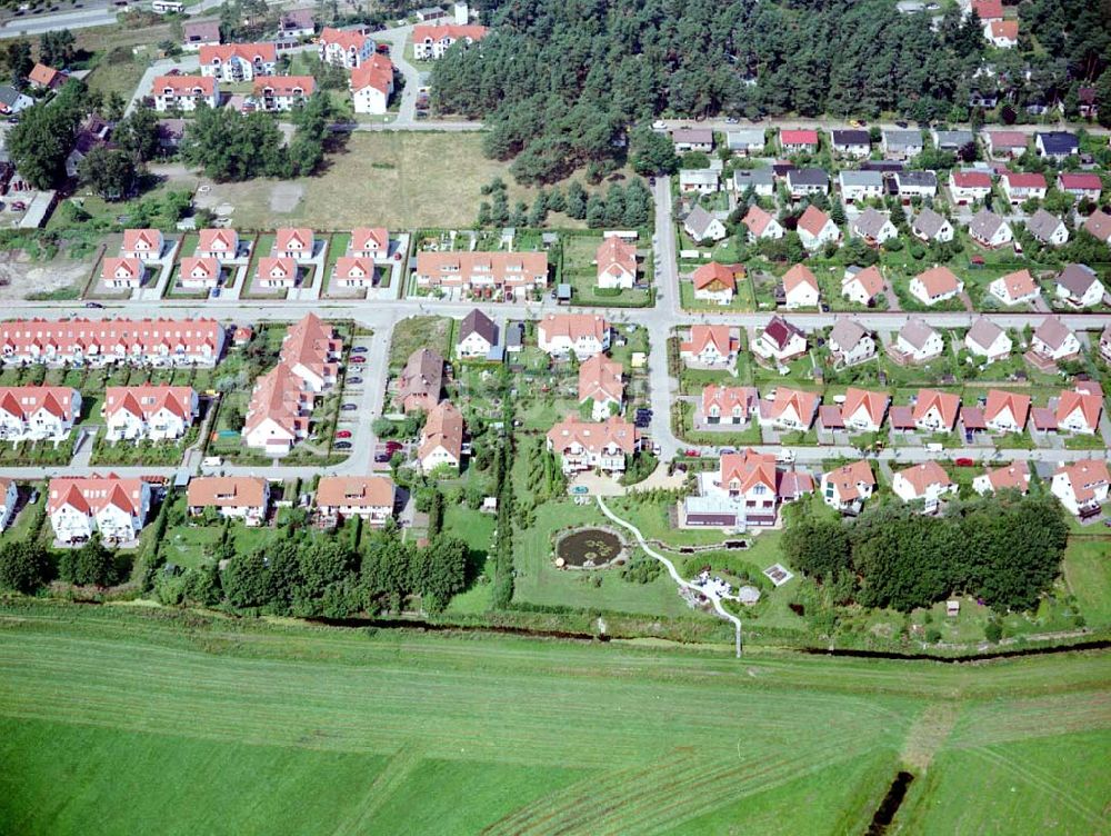 Graal Müritz von oben - Wohnsiedlung der HAWO GmbH im Seeheilbad Graal-Müritz in Mecklenburg - Vorpommern.