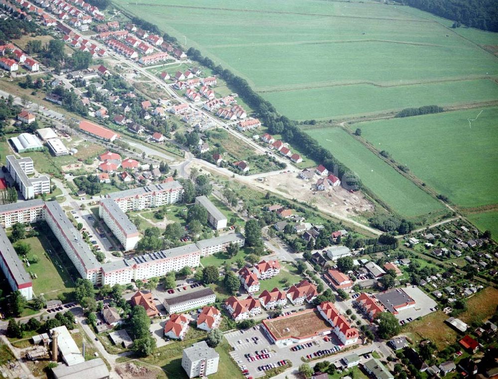 Graal Müritz aus der Vogelperspektive: Wohnsiedlung der HAWO GmbH im Seeheilbad Graal-Müritz in Mecklenburg - Vorpommern.