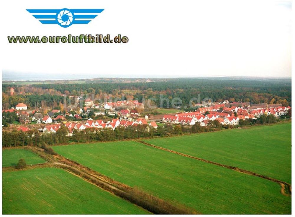 Luftaufnahme Graal Müritz - Wohnsiedlung der HAWO GmbH im Seeheilbad Graal-Müritz in Mecklenburg - Vorpommern.