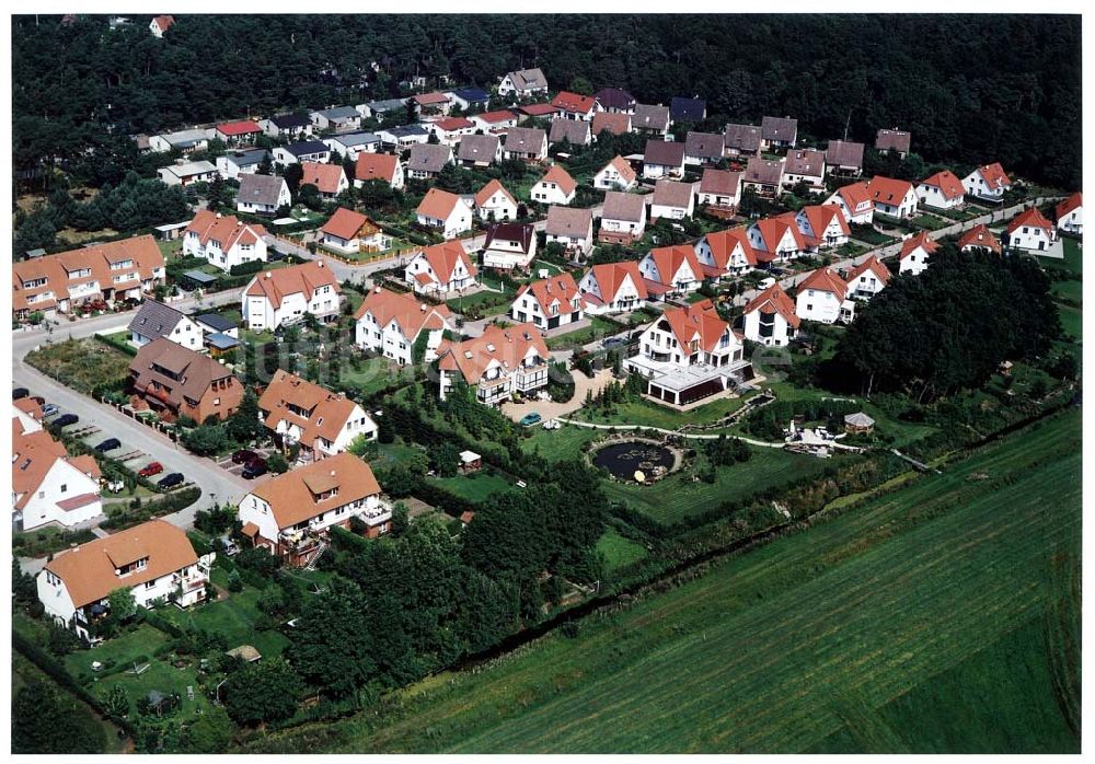 Graal Müritz von oben - Wohnsiedlung der HAWO GmbH im Seeheilbad Graal-Müritz in Mecklenburg - Vorpommern.