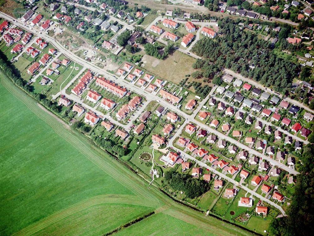 Graal Müritz aus der Vogelperspektive: Wohnsiedlung der HAWO GmbH im Seeheilbad Graal-Müritz in Mecklenburg - Vorpommern.