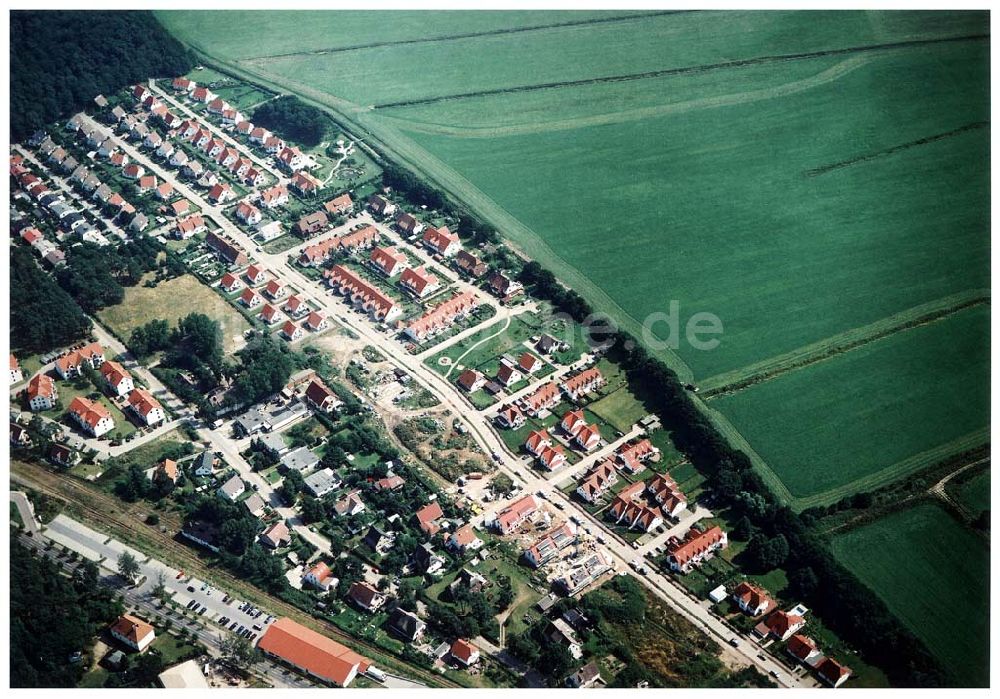 Graal Müritz von oben - Wohnsiedlung der HAWO GmbH im Seeheilbad Graal-Müritz in Mecklenburg - Vorpommern.