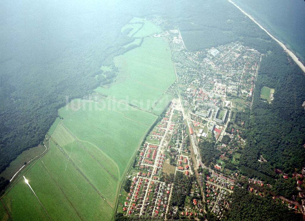 Luftaufnahme Graal Müritz - Wohnsiedlung der HAWO GmbH im Seeheilbad Graal-Müritz in Mecklenburg - Vorpommern.