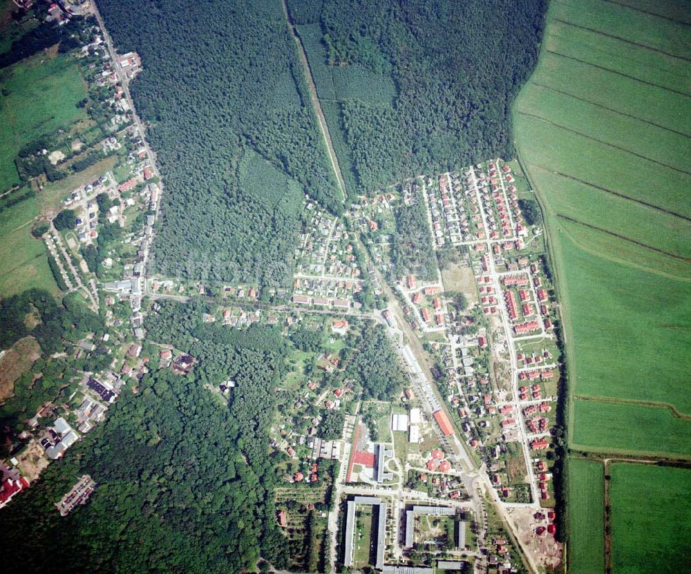 Graal Müritz aus der Vogelperspektive: Wohnsiedlung der HAWO GmbH im Seeheilbad Graal-Müritz in Mecklenburg - Vorpommern.