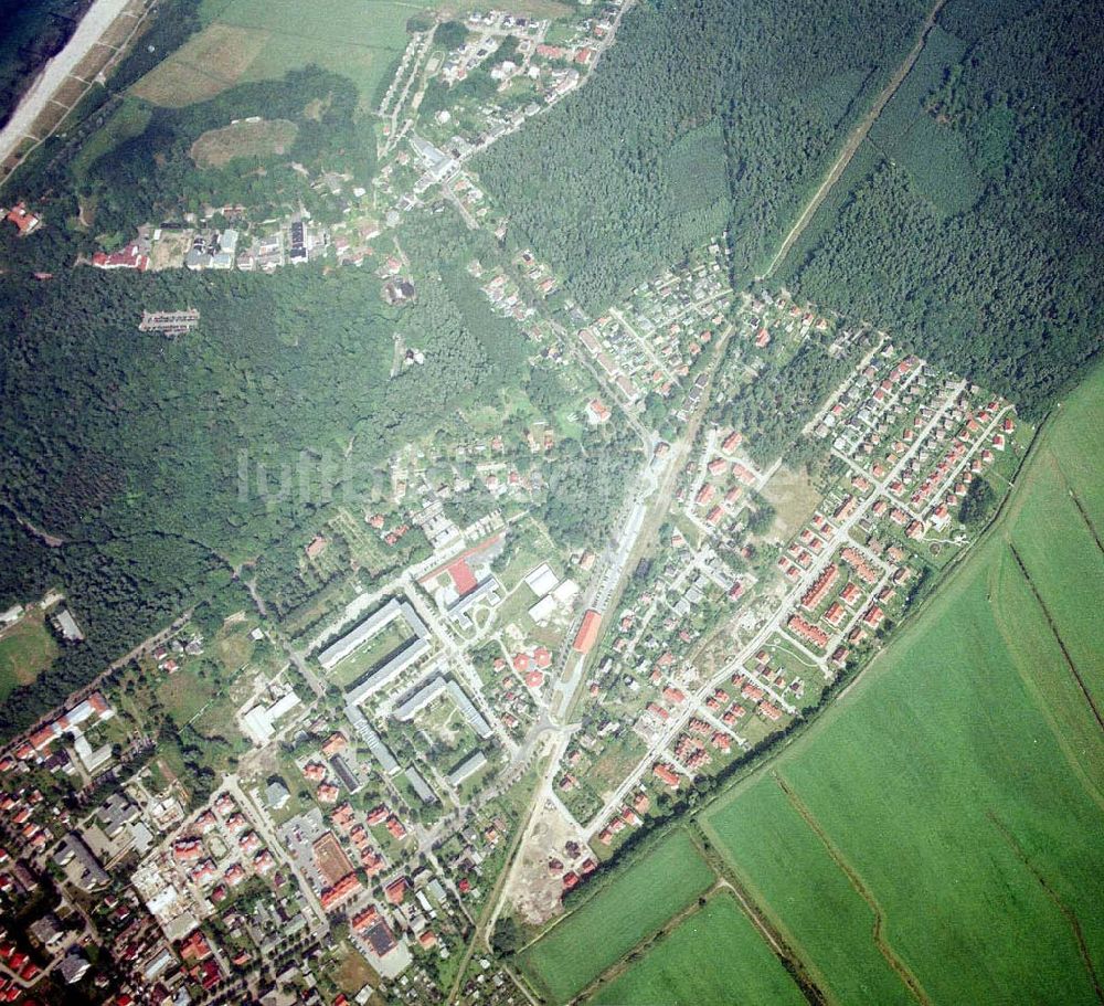 Luftbild Graal Müritz - Wohnsiedlung der HAWO GmbH im Seeheilbad Graal-Müritz in Mecklenburg - Vorpommern.