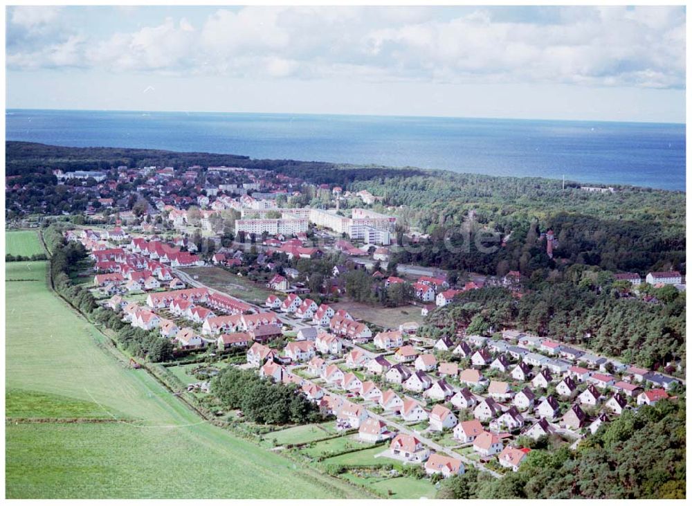 Graal-Müritz / Mecklenburg Vorpommern von oben - Wohnsiedlung der HAWO KG in Graal - Müritz Mecklenburg Vorpommern / 27.09.02