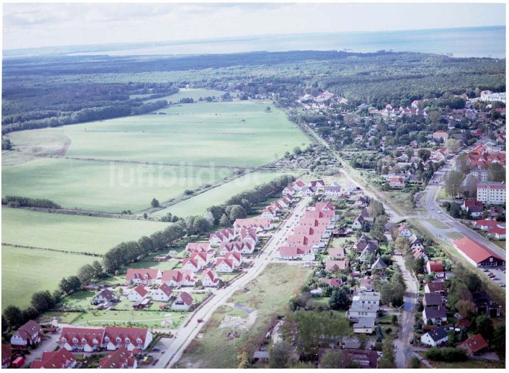 Graal-Müritz / Mecklenburg Vorpommern von oben - Wohnsiedlung der HAWO KG in Graal - Müritz Mecklenburg Vorpommern / 27.09.02